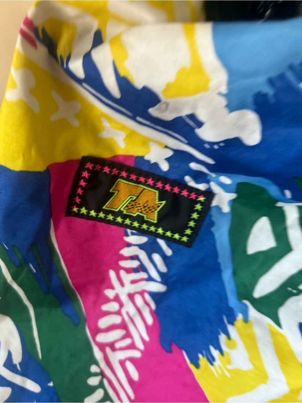 TA Colorblock Drawstring Backpack - Multicolor - Picture 8 of 9